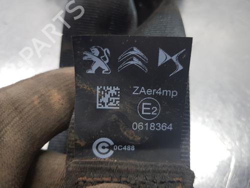 Rear right seatbelt PEUGEOT 208 II (UB_, UP_, UW_, UJ_)  | BP29592276I28 