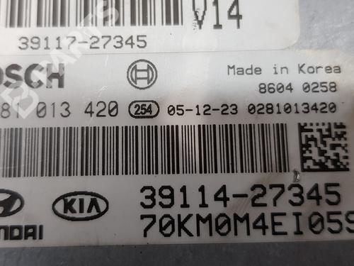 Engine control unit (ECU) KIA SPORTAGE II (JE_, KM_)  | BP10387612M57 
