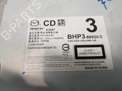 Radio MAZDA 3 (BM, BN)  | BP29257844E6 