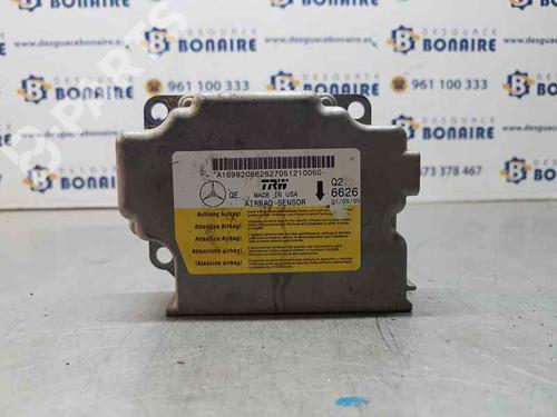 Used ECU airbags ECU airbags MERCEDES-BENZ A-CLASS (W169) A 150 (169.031, 169.331) (95 hp) 8123790 8123790