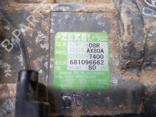 AC compressor NISSAN NOTE (E11, NE11) | BP30922099M34