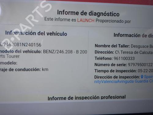 AC compressor MERCEDES-BENZ B-CLASS Sports Tourer (W246, W242) B 200 CDI / d (246.208) | BP18333125M34 