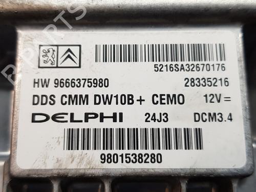 Engine control unit (ECU) CITROËN C5 III Break (RW_)  | BP12259662M57 