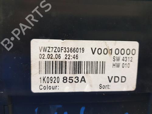 Instrument cluster VW GOLF V (1K1)  | BP27204391C47 