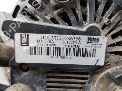 Generator OPEL MERIVA B MPV (S10)  | BP29708752M7 