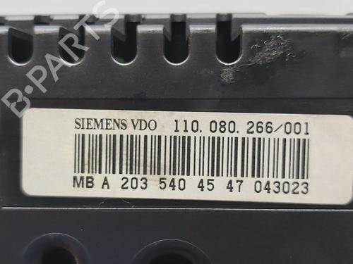 Instrument cluster MERCEDES-BENZ C-CLASS (W203) C 230 Kompressor (203.040) | BP15899525C47 