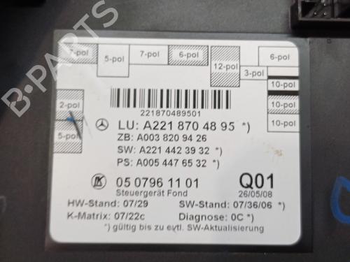 Electronic module MERCEDES-BENZ S-CLASS (W221, V221)  | BP17700673M83 