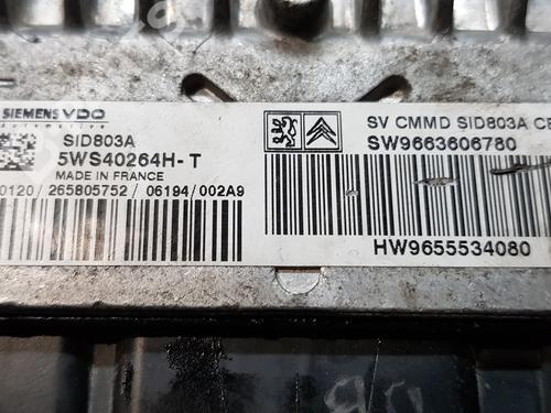 Engine control unit (ECU) PEUGEOT 407 (6D_)  | BP10864195M57 