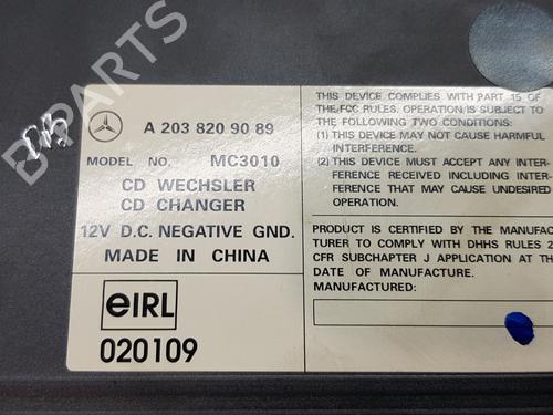 Radio MERCEDES-BENZ S-CLASS (W220) S 400 CDI (220.028, 220.128) | BP19398859E6 