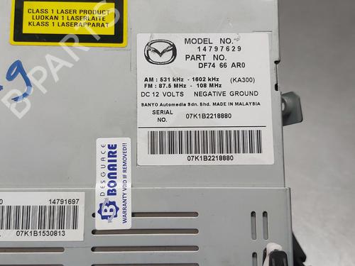 Radio MAZDA 2 (DE_, DH_)  | BP16966028E6