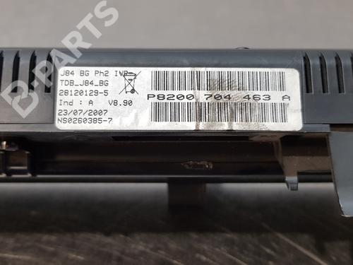 Instrument cluster RENAULT SCÉNIC II (JM0/1_) 1.5 dCi (JM1E, JM16) | BP10507532C47 