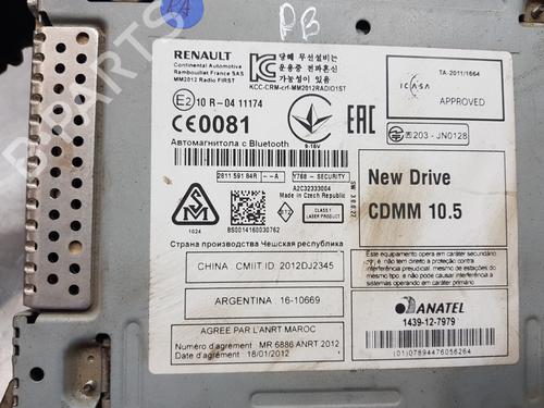 Radio RENAULT MEGANE III Hatchback (BZ0/1_, B3_)  | BP28024007E6 