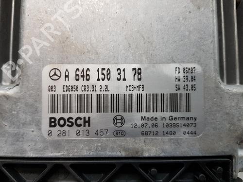 Engine control unit (ECU) MERCEDES-BENZ VITO / MIXTO Van (W639)  | BP29257505M57 