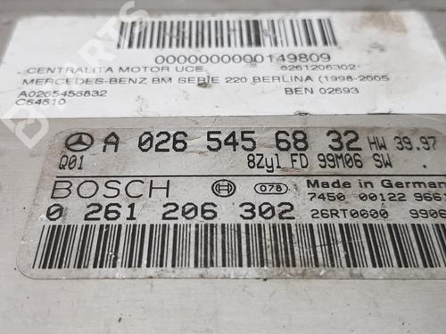 Engine control unit (ECU) MERCEDES-BENZ S-CLASS (W220) S 430 (220.070, 220.170) | BP11936165M57 