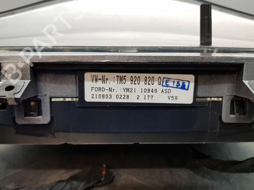 Instrument cluster FORD GALAXY I (WGR)  | BP26572288C47 