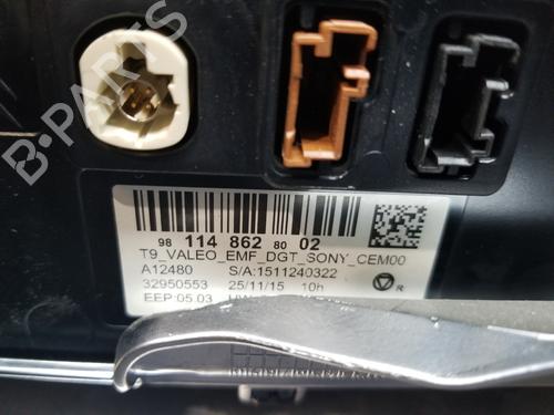 Display monitor PEUGEOT 308 II (LB_, LP_, LW_, LH_, L3_)  | BP29248461C48 
