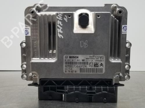 Used Engine control unit (ECU) PEUGEOT PARTNER Box Body/MPV 1.6 HDi / BlueHDi 75 (75 hp) 19398837