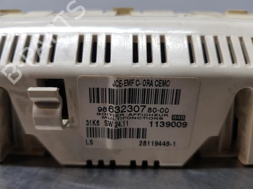 Multifunctionele display PEUGEOT 407 (6D_)  | BP29445369C48 