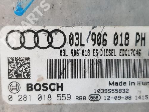 Engine control unit (ECU) AUDI Q3 (8UB, 8UG) 2.0 TDI quattro | BP7582834M57 