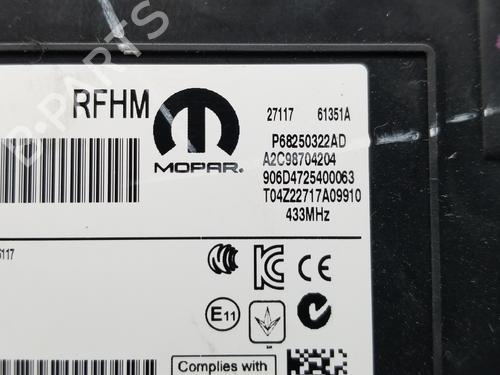 Module électronique JEEP COMPASS (MP, M6, MV, M7) 2.0 CRD 4x4 | BP20666688M83 