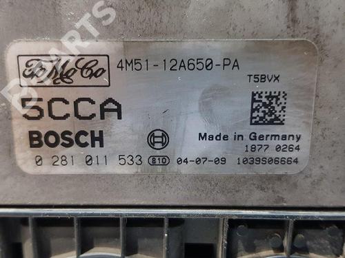 Engine control unit (ECU) FORD FOCUS C-MAX (DM2)  | BP9693038M57 