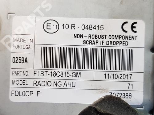 Radio FORD TOURNEO CONNECT / GRAND TOURNEO CONNECT V408 MPV 1.5 TDCi | BP7650831E6 
