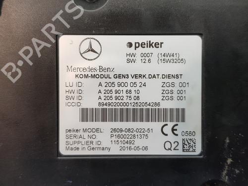 Electronic module MERCEDES-BENZ A-CLASS (W176) A 180 CDI / d (176.012) | BP19681061M83