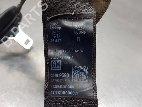 Rear right seatbelt OPEL ASTRA K (B16)  | BP28725823I28 