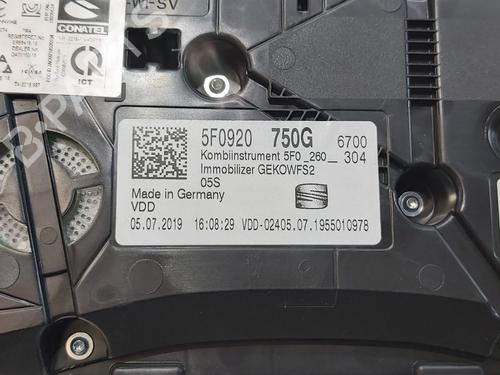 Instrument cluster SEAT ATECA (KH7, KHP) 2.0 TSI 4Drive | BP13622356C47 