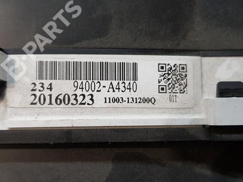 Instrument cluster KIA CARENS IV  | BP9825660C47 