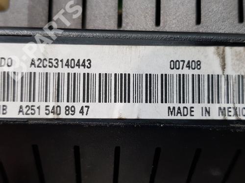 Instrument cluster MERCEDES-BENZ M-CLASS (W164) ML 320 CDI 4-matic (164.122) | BP9581984C47 