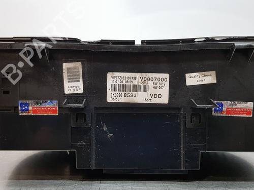 Instrument cluster VW GOLF V (1K1)  | BP13550749C47 