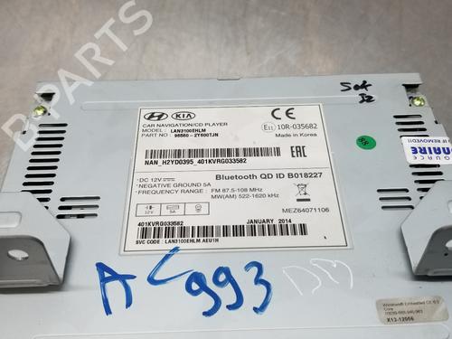 Display monitor HYUNDAI ix35 (LM, EL, ELH) 1.7 CRDi | BP17974025C48 