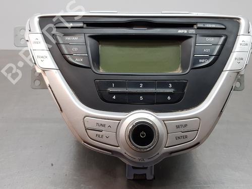 Used Radio HYUNDAI ELANTRA V Saloon (MD, UD) [2010-2017]  18948552