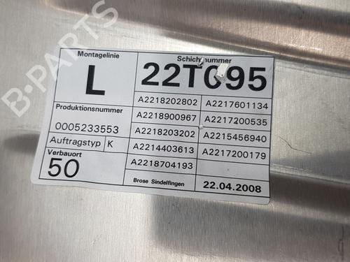 Front left window mechanism MERCEDES-BENZ S-CLASS (W221, V221)  | BP18323048C22 