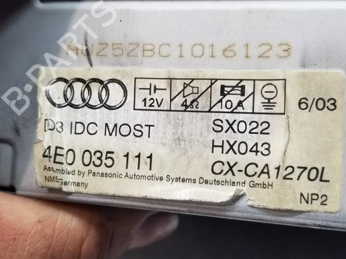 Radio AUDI A8 D3 (4E2, 4E8) 4.2 quattro | BP19122670E6 