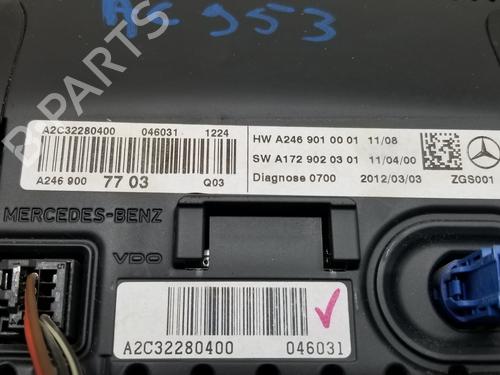 Display monitor MERCEDES-BENZ B-CLASS Sports Tourer (W246, W242)  | BP18323394C48 