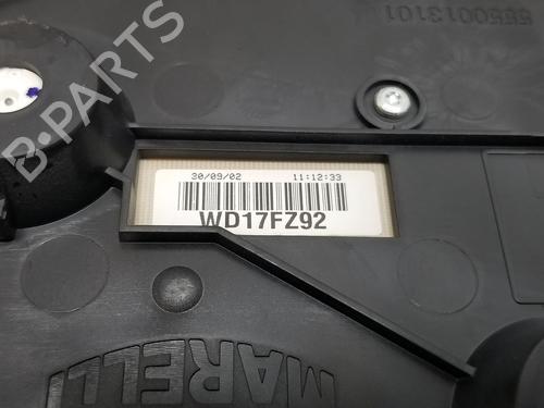 Instrument cluster PEUGEOT PARTNER Box Body/MPV 1.6 HDi / BlueHDi 75 | BP19398838C47 