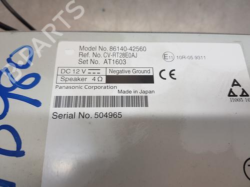 Display monitor TOYOTA RAV 4 V (_A5_, _H5_) 2.5 Hybrid AWD (AXAH54, AXAL54) | BP29856646C48