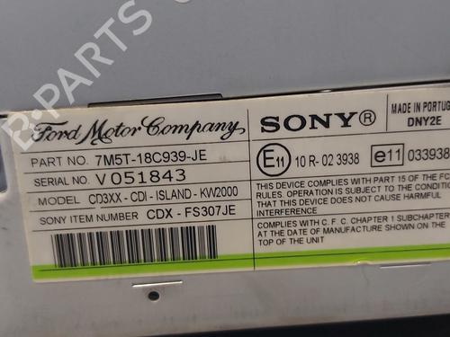 Radio FORD FOCUS II (DA_, HCP, DP)  | BP30878871E6 