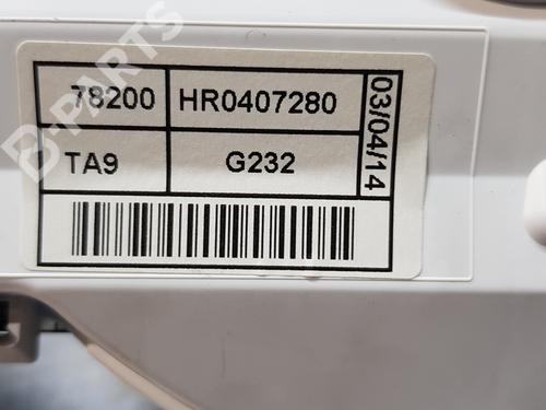 Instrument cluster HONDA CIVIC IX (FK) 1.6 i-DTEC (FK3) | BP9689279C47 