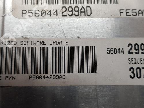 Engine control unit (ECU) JEEP CHEROKEE (KJ) 2.8 CRD 4x4 | BP7586622M57 
