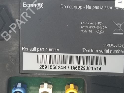 Display monitor RENAULT CLIO III (BR0/1, CR0/1)  | BP17785755C48 
