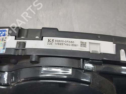 Instrument cluster TOYOTA VERSO (_R2_)  | BP16765118C47 