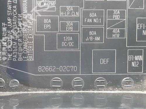 Fuse box TOYOTA COROLLA Estate (_E21_) 2.0 Hybrid (MZEH12) | BP20698591E1 