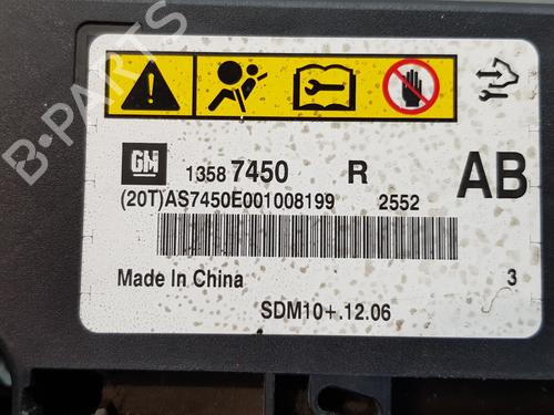 ECU airbags CHEVROLET CRUZE Hatchback (J305)  | BP19399613M53 