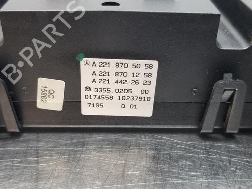 Climate control MERCEDES-BENZ S-CLASS (W221, V221) S 420 CDI (221.028, 221.128) | BP18040421I5 