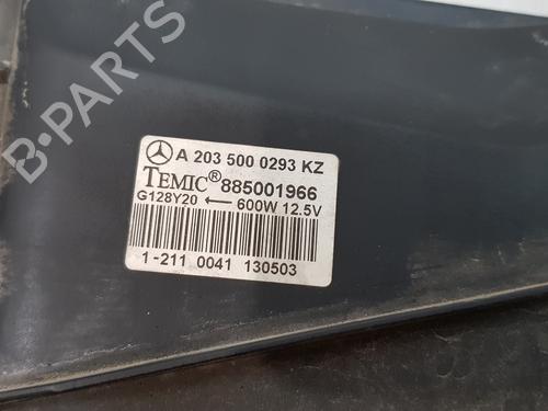 Radiator fan MERCEDES-BENZ C-CLASS Coupe (CL203) C 220 CDI (203.706) | BP19063881M35 