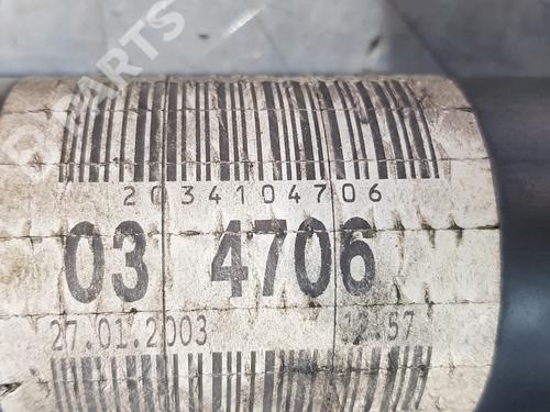 Driveshaft MERCEDES-BENZ C-CLASS (W203) C 220 CDI (203.006, 203.008) | BP8417866M37 
