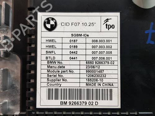 Display monitor BMW 5 Gran Turismo (F07) 530 d xDrive | BP12067329C48 